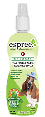 Espree Tea Tree and Aloe Medicated Spray for Dogs