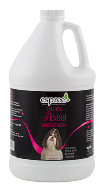 Espree Quick Finish Spray for dogs and cats