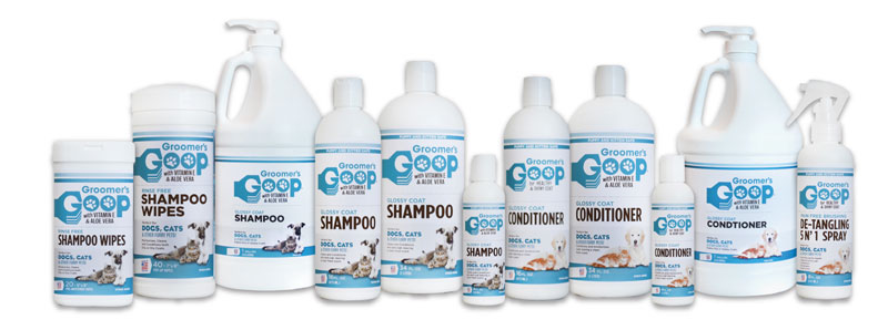 Groomer's Goop Professional Degreasing Products for Dog and Cat Grooming