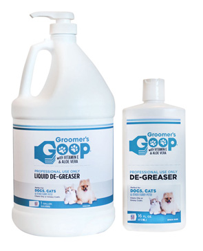 Groomer's Goop Liquid Degreaser for Professional Dog Groomers