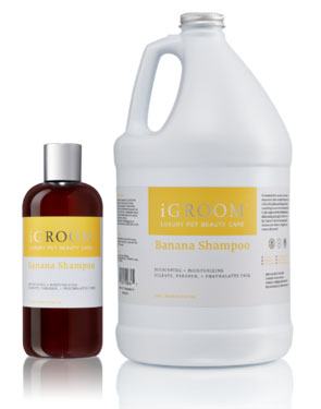 iGroom Banana Shampoo for Cats and Dogs